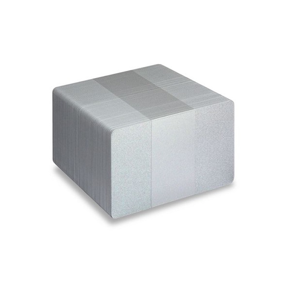 Picture of Silver card blank - CR80 (SILVER CORE). 70102029